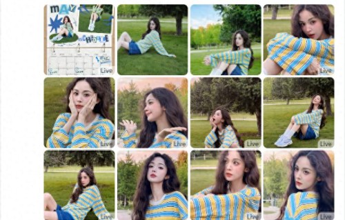 古力娜扎公开行程受期待，草坪随拍尽显少女感，图颜值身材双在线 