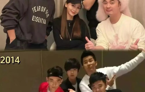 Angelababy陈赫拥抱,12年的友谊,曾经的跑男family