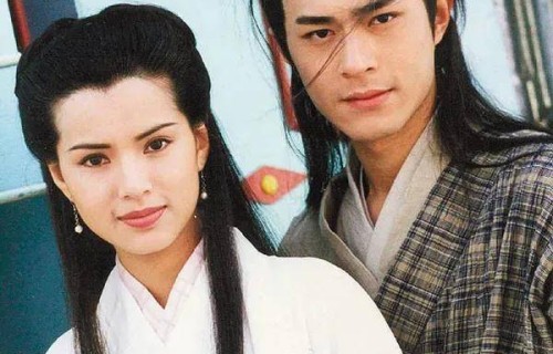 95版《神雕侠侣》拍摄现场45张高清图:25岁古天乐太青涩，李若彤比较害羞