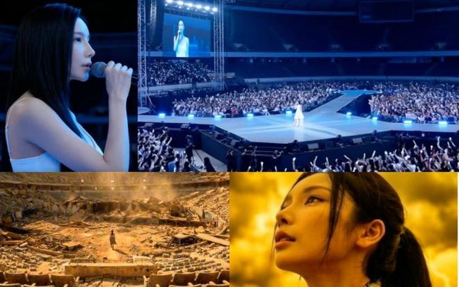 歌手戴燕妮的《滴沥哒》AI版MV截图。 供图